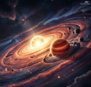 Image d'un système planétaire en formation